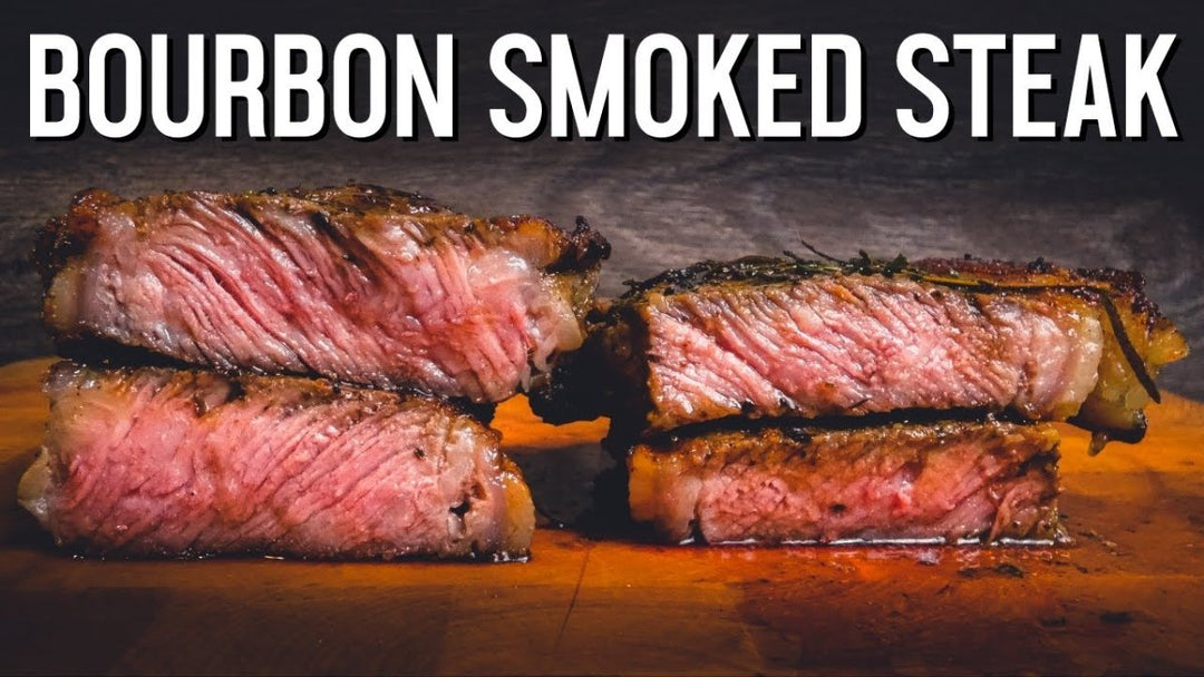 Bourbon Smoked Ribeye Steak - BBQRubs