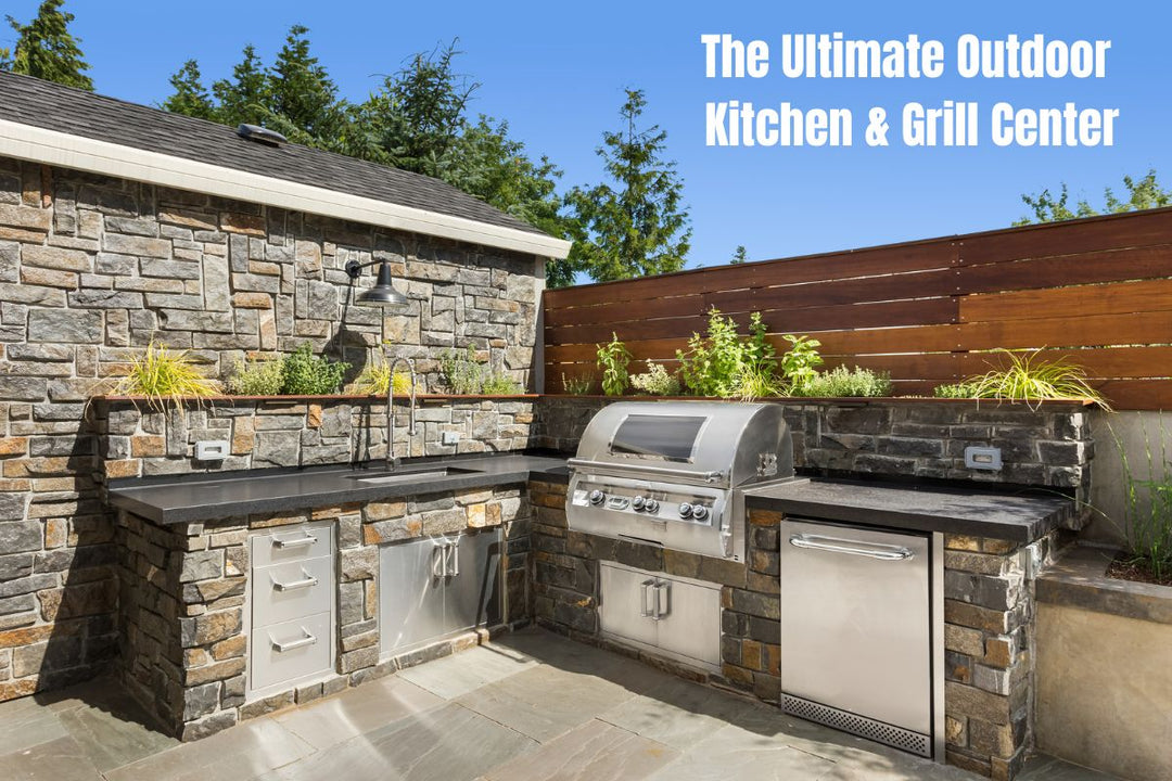 How to Build the Ultimate Outdoor Kitchen & Grill Center - BBQRubs.com