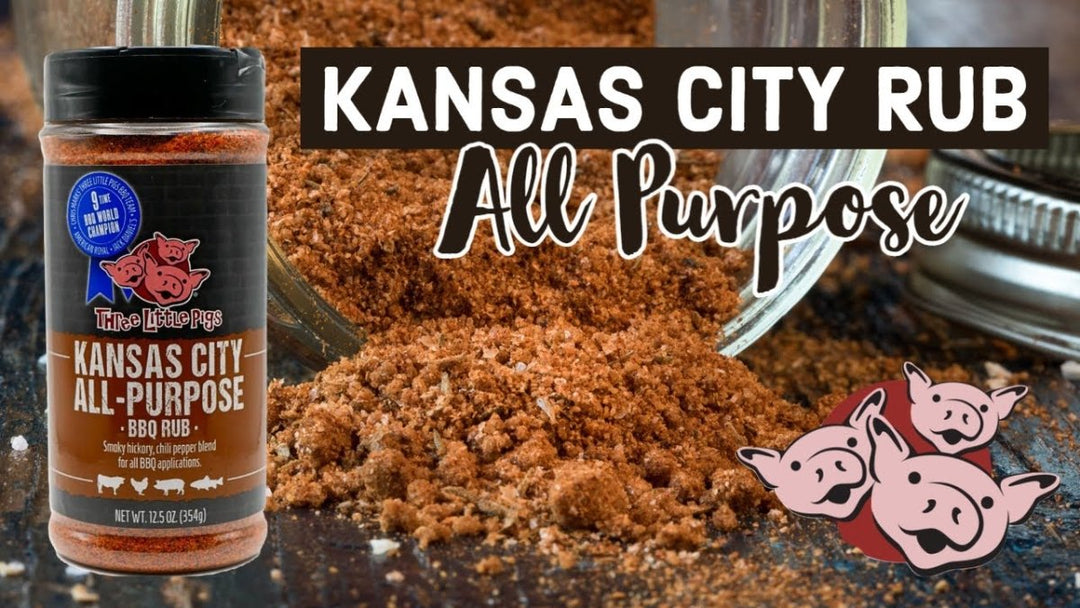 Kansas City All Purpose BBQ Rub from Three Little Pigs - BBQRubs.com