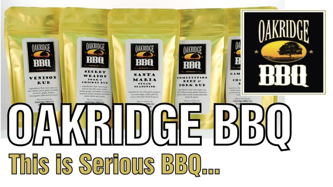 Oakridge BBQ Rubs - BBQRubs.com