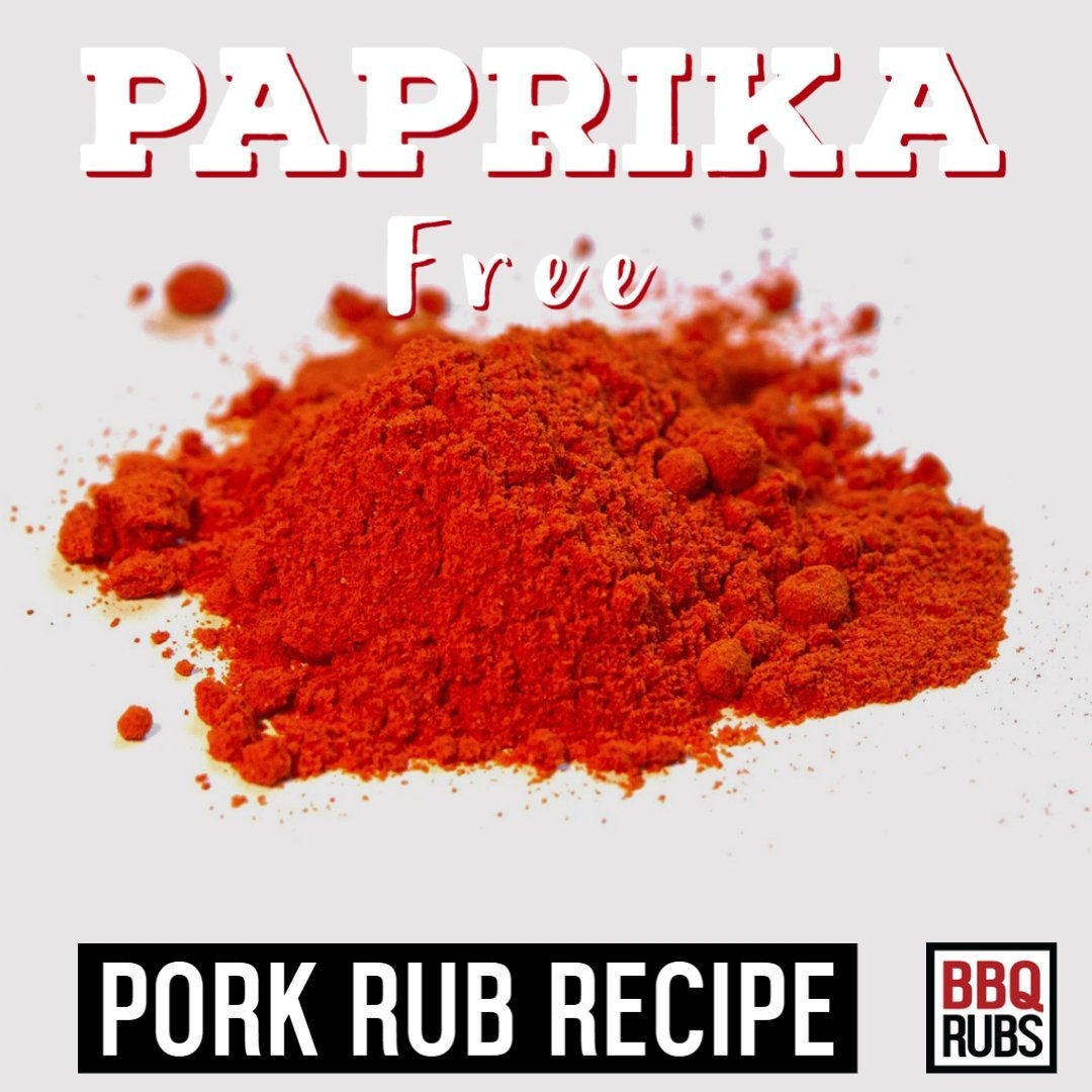 Paprika Free Pork Rub - BBQRubs