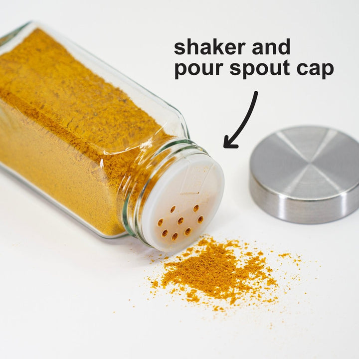12 Pack - Empty French Glass Jars - BBQRubs.com