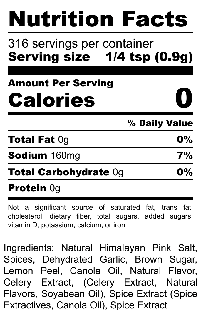 San Antonio Porterhouse Seasoning