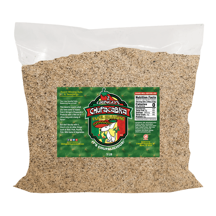 2 GRINGOS CHUPACABRA® FAJITA SEASONING - BBQRubs.com