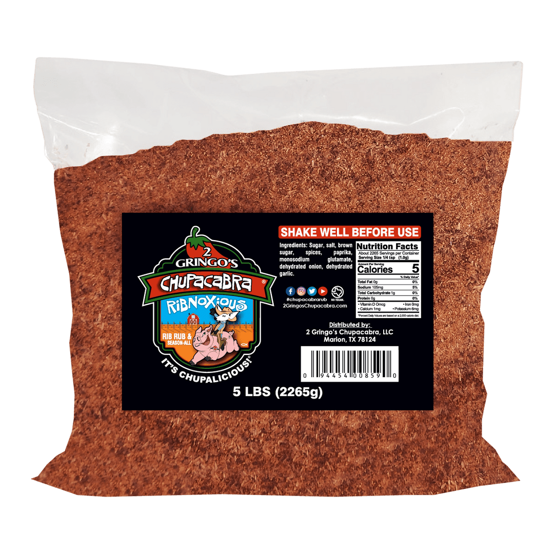 2 GRINGOS CHUPACABRA® RIBNOXIOUS - BBQRubs.com