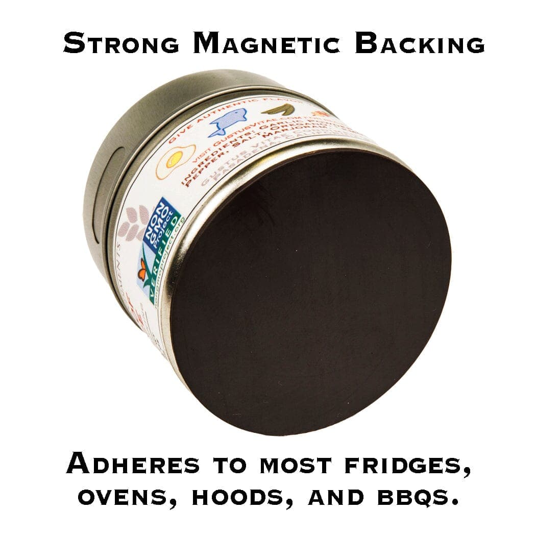 20 Pack of Empty Magnetic Tins - BBQRubs.com