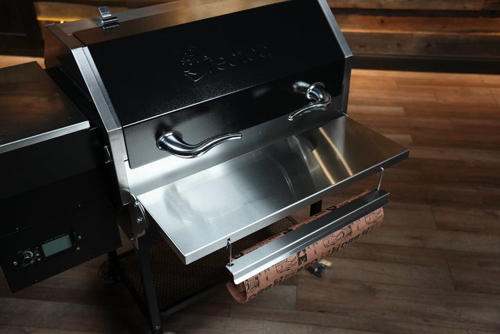 Recteq RT-590 | Pimp My Grill® Tactical Stainless Folding Front Shelf