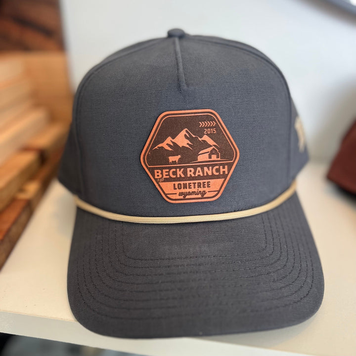 Beck Ranch Retro Canvas Hat
