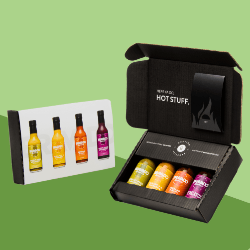 4-PACK HOT SAUCE SET - BBQRubs.com
