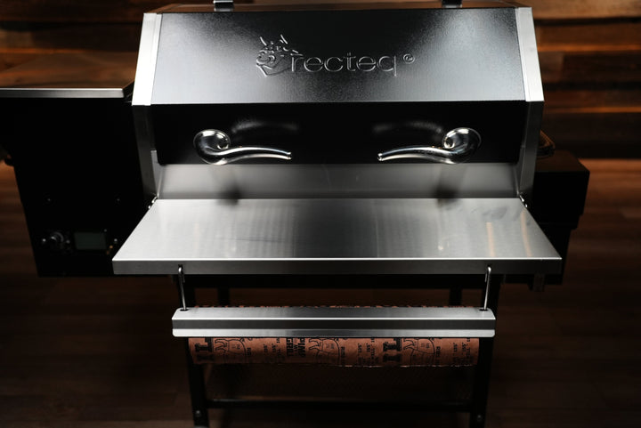 Recteq RT-590 | Pimp My Grill® Tactical Stainless Folding Front Shelf