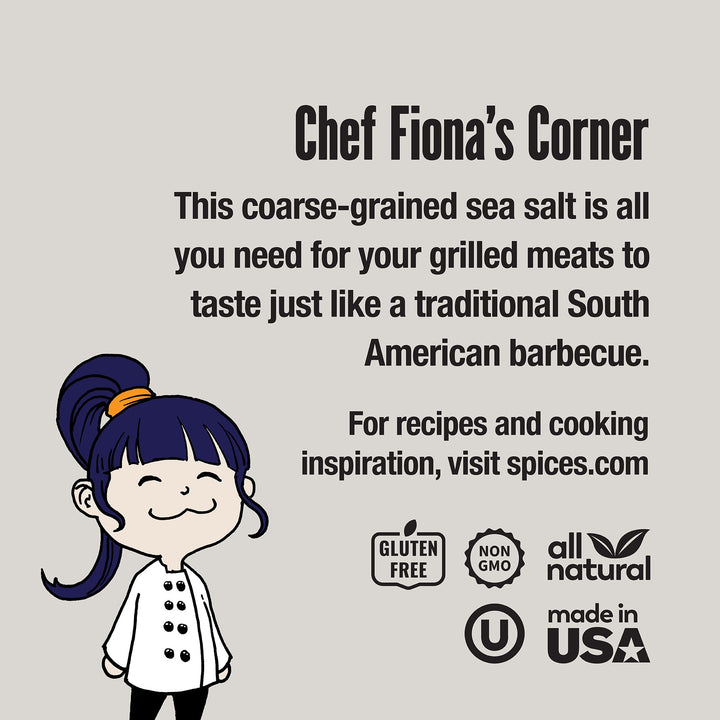 Grilling Sea Salt
