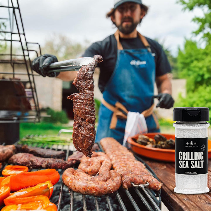 Grilling Sea Salt