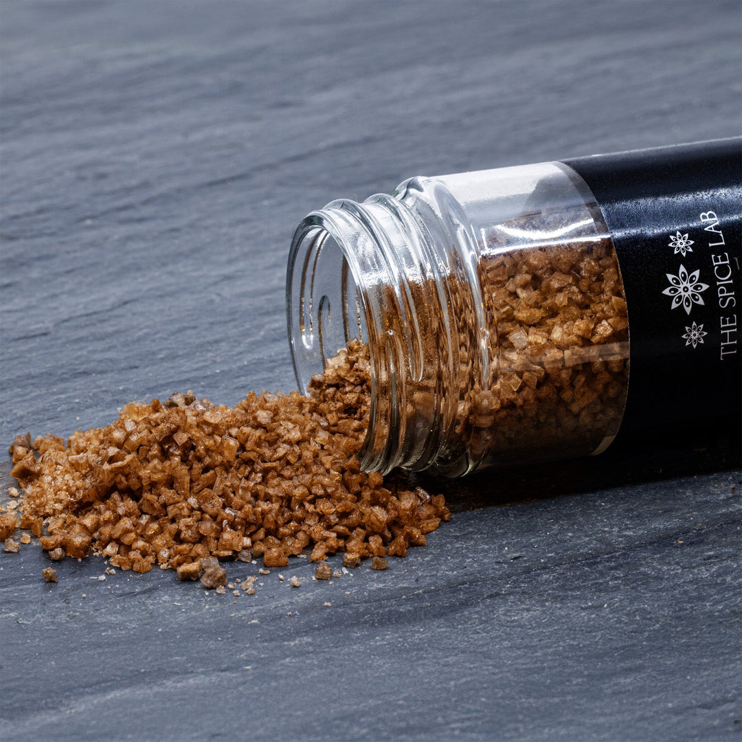 Oak Smoked Sea Salt  (Coarse Grain) with Grinder-3 Pack