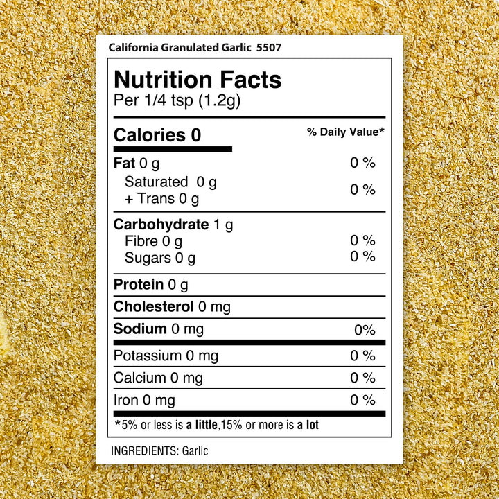 California Granulated Garlic