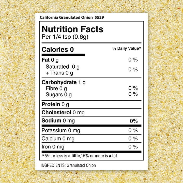 California Granulated Onion