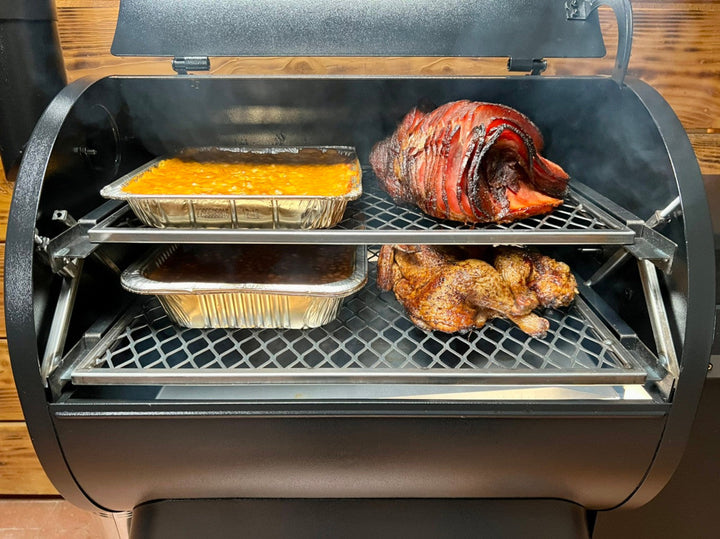 Traeger Pro 575 / Pro 22 | Pimp My Grill® Gen2 Slide-Out Rack System - 2 Racks