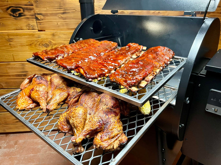Traeger Pro 575 / Pro 22 | Pimp My Grill® Gen2 Slide-Out Rack System - 2 Racks