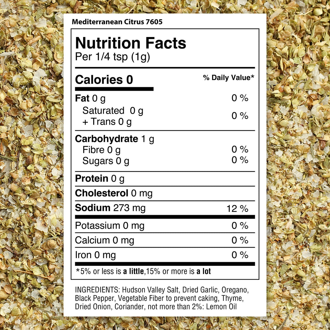 Mediterranean Citrus Seasoning