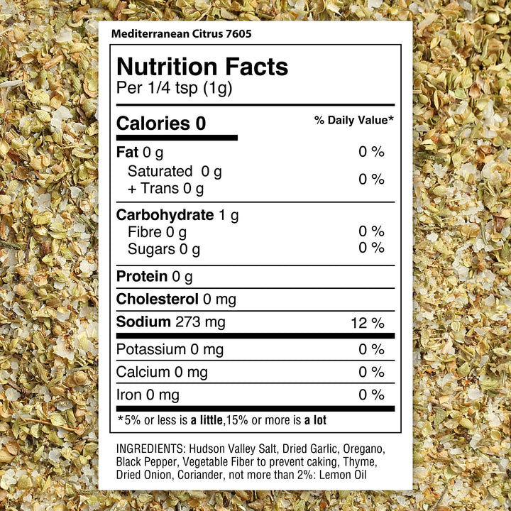 Mediterranean Citrus Seasoning