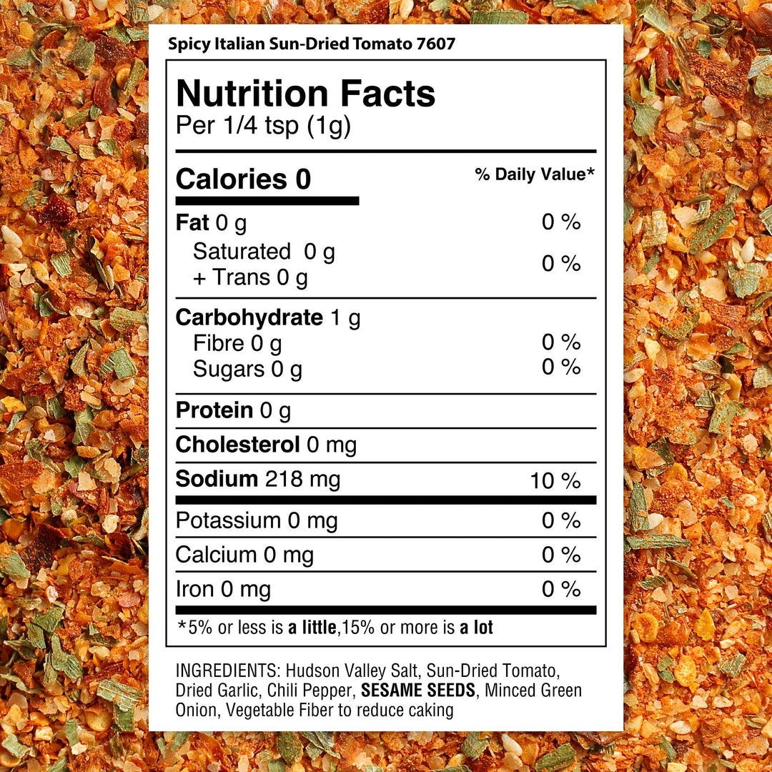 Spicy Italian Sun-Dried Tomato Seasoning