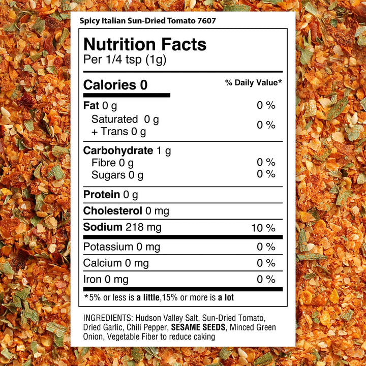 Spicy Italian Sun-Dried Tomato Seasoning