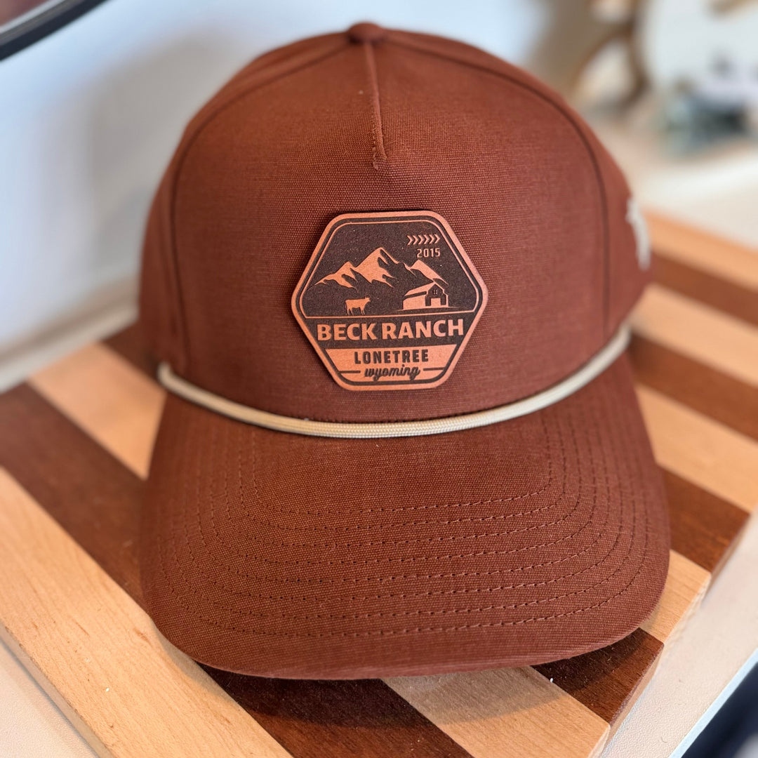 Beck Ranch Retro Canvas Hat