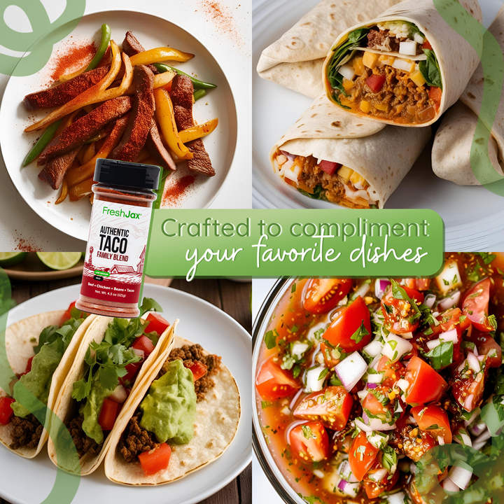 Taco Seasoning – Low Sodium Authentic Mexican Spice Blend