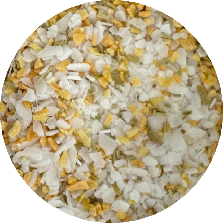 Somethin' to Finish With - Garlic & Rosemary Finishing Salt