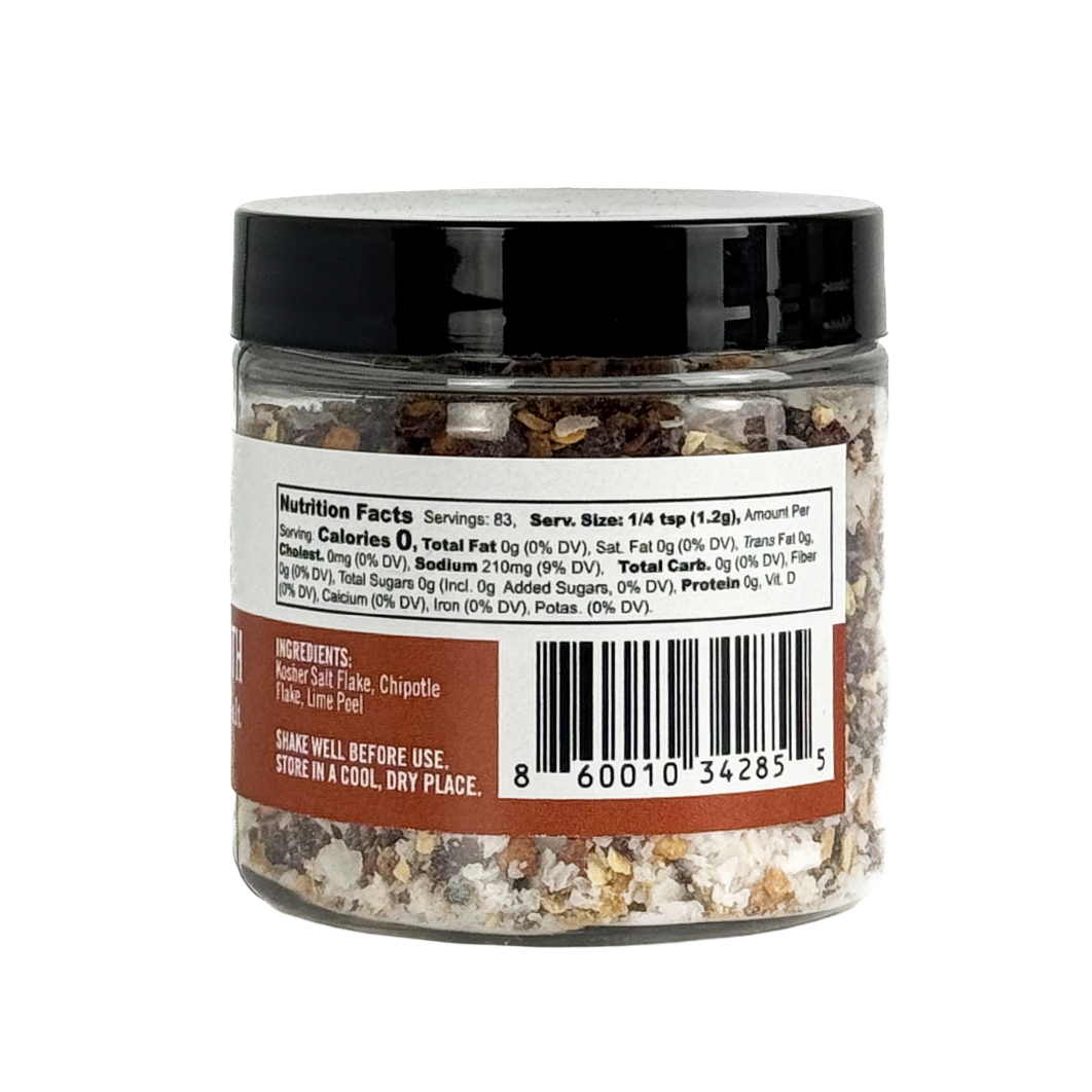 Somethin' to Finish With - Chipotle & Lime Finishing Salt