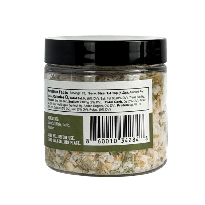 Somethin' to Finish With - Garlic & Rosemary Finishing Salt