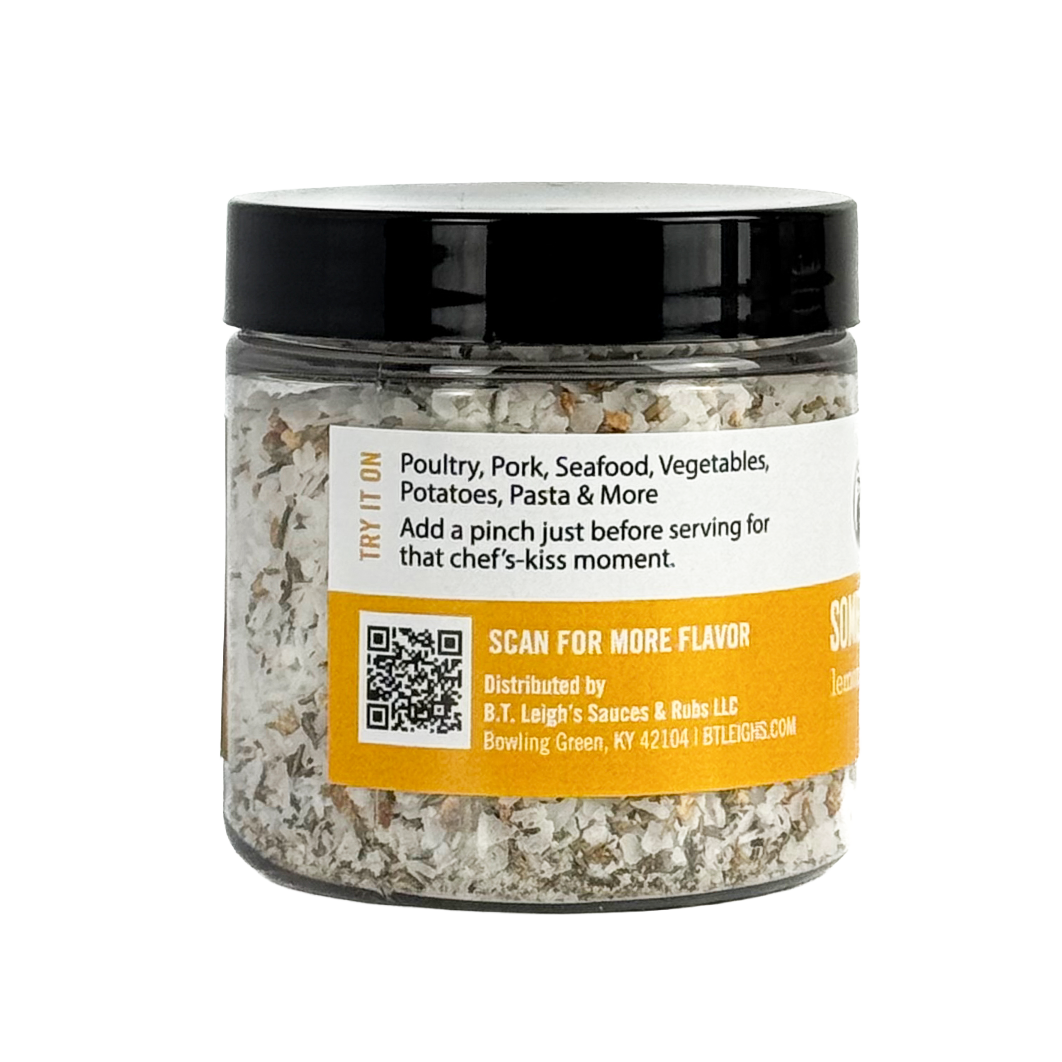 Somethin' to Finish With - Thyme & Lemon Finishing Salt