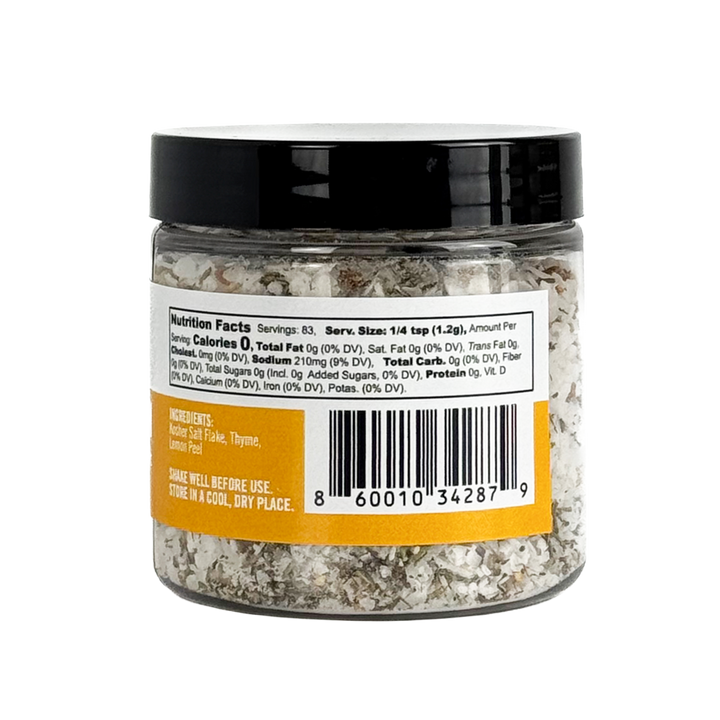 Somethin' to Finish With - Thyme & Lemon Finishing Salt