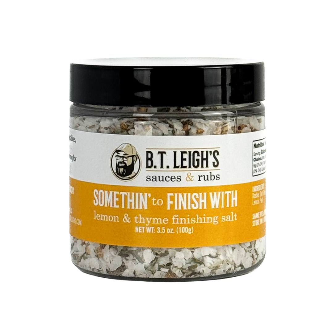 Somethin' to Finish With - Thyme & Lemon Finishing Salt