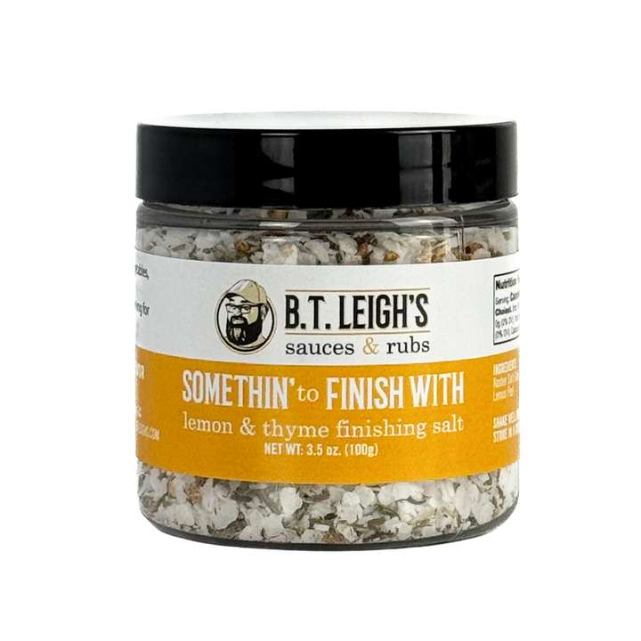 Somethin' to Finish With - Thyme & Lemon Finishing Salt
