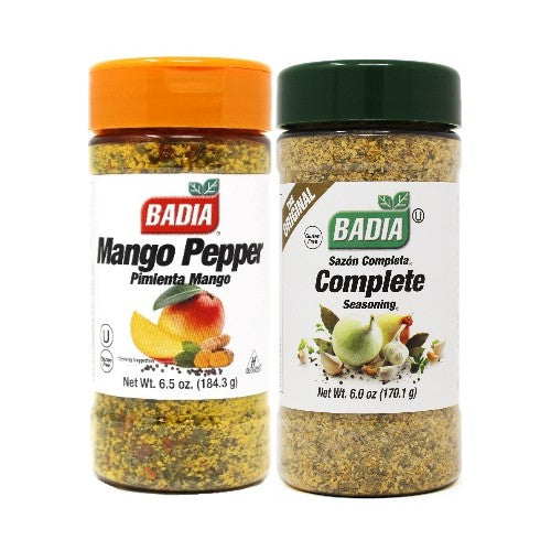 Badia Mango Pepper & Complete Seasoning Bundle