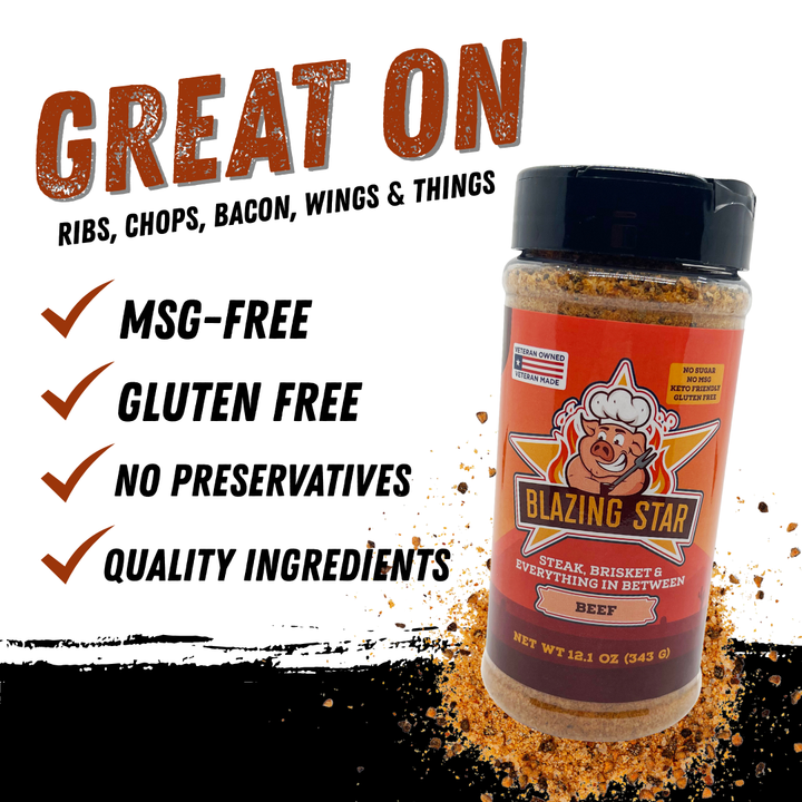 Blazing Star Beef Rub and Seasoning