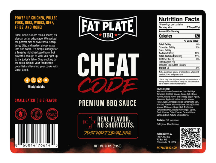 Cheat Code Premium BBQ Sauce
