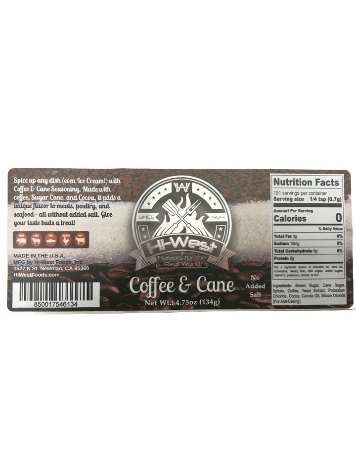 Coffee & Cane Seasoning
