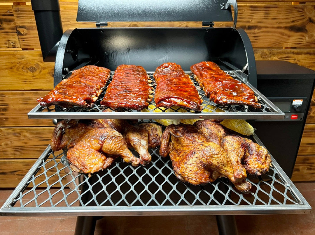 Traeger Pro 575 / Pro 22 | Pimp My Grill® Gen2 Slide-Out Rack System - 2 Racks