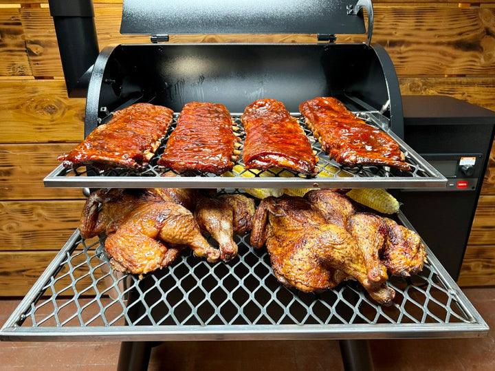 Traeger Pro 575 / Pro 22 | Pimp My Grill® Gen2 Slide-Out Rack System - 2 Racks