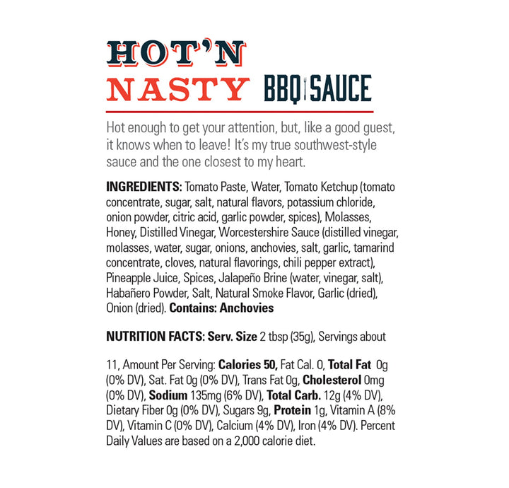Hot 'n Nasty® Sauce
