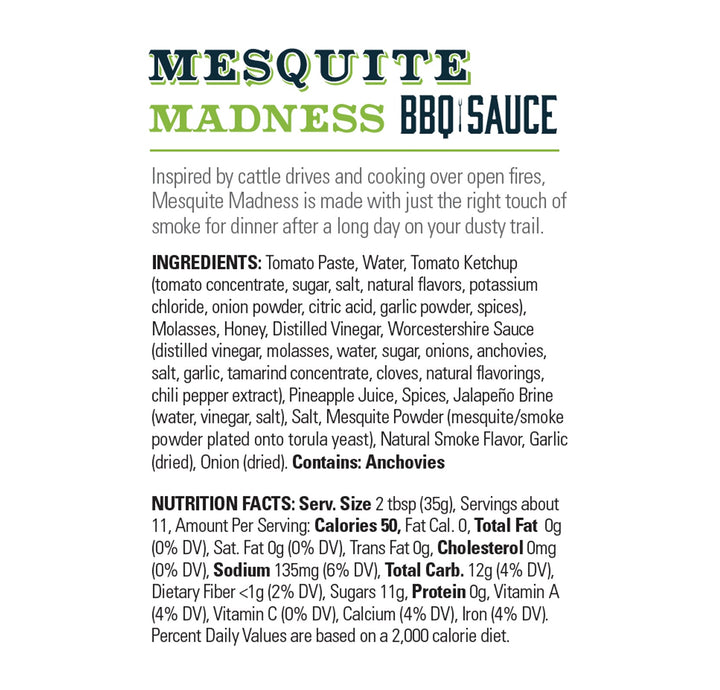 Mesquite Madness® Sauce