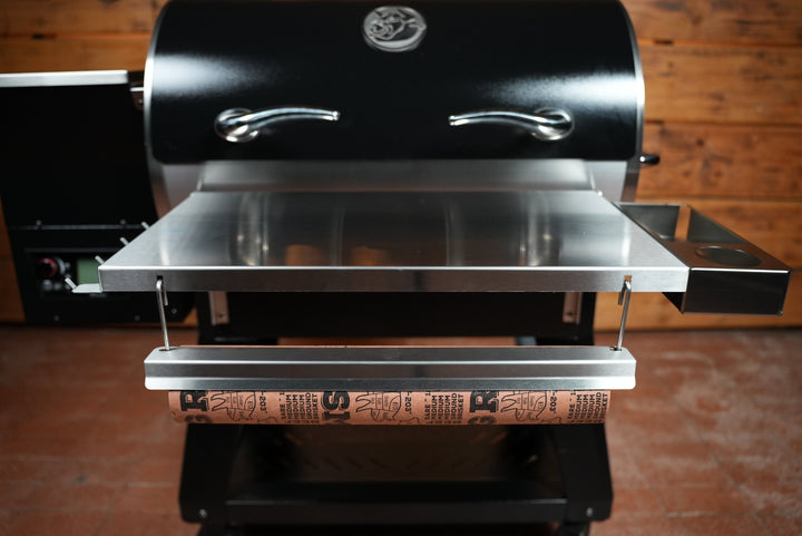 Recteq Deck Boss 590 | Pimp My Grill® Tactical Stainless Folding Front Shelf
