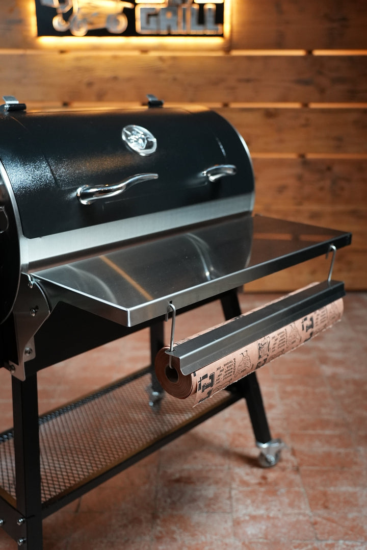 Recteq Patio Legend 410 | Pimp My Grill® Tactical Stainless Folding Front Shelf