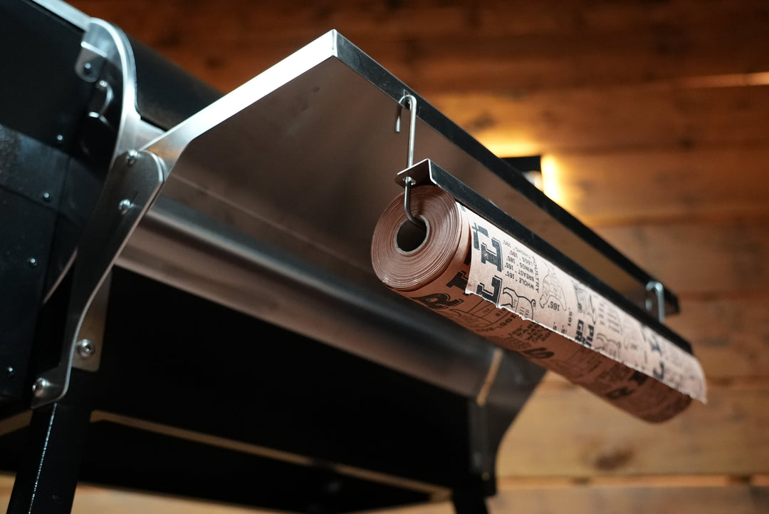 Recteq Patio Legend 410 | Pimp My Grill® Tactical Stainless Folding Front Shelf