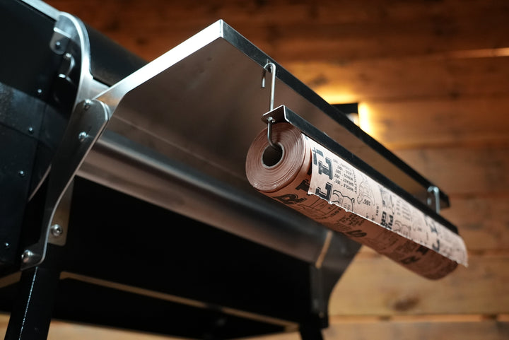 Recteq Patio Legend 410 | Pimp My Grill® Tactical Stainless Folding Front Shelf