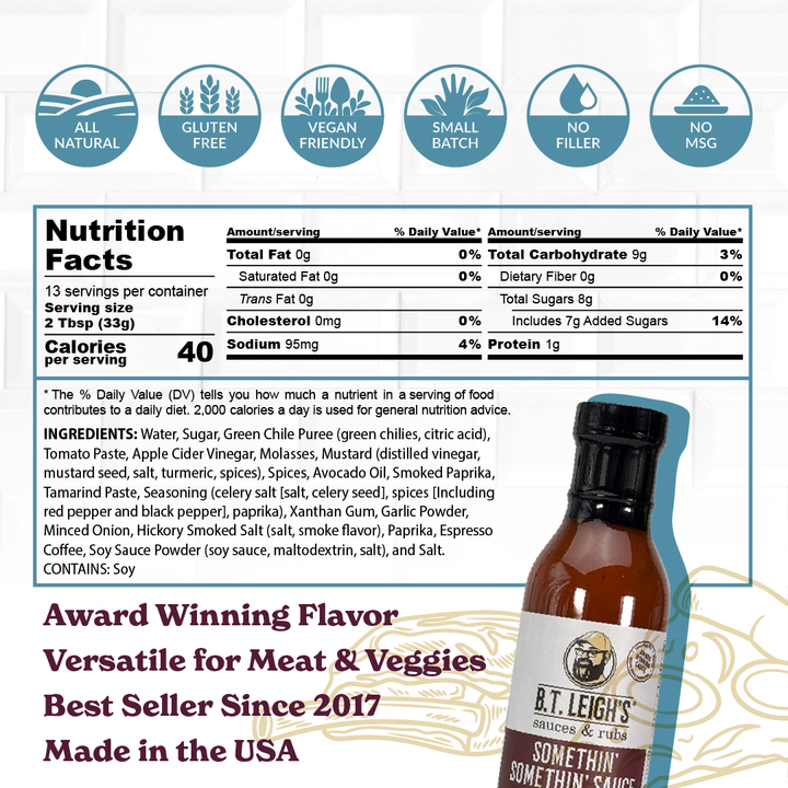 Somethin' Somethin' Sauce - Sweet & Tangy Barbecue Sauce