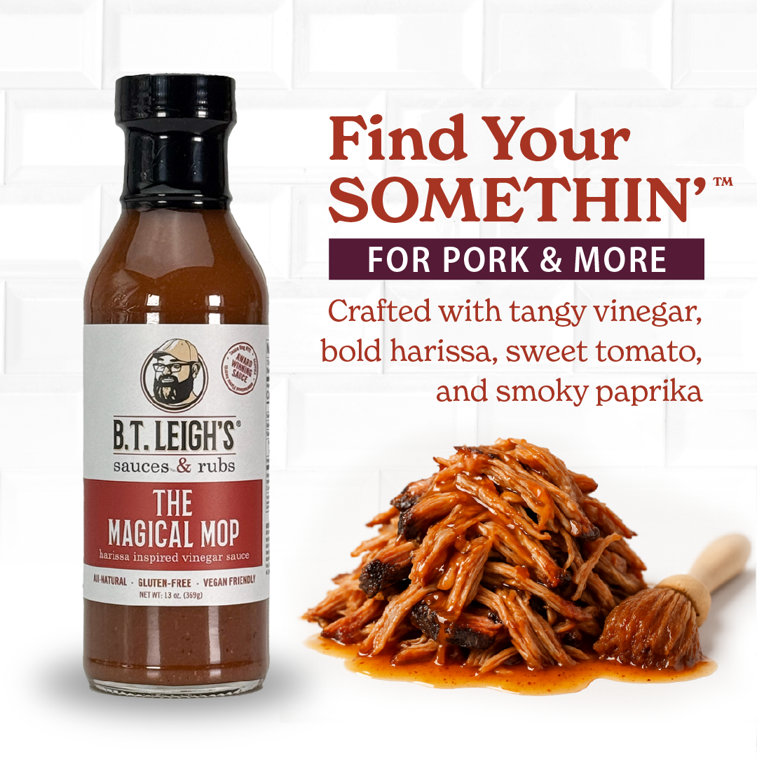 The Magical Mop - Harissa Inspired Carolina Vinegar Sauce