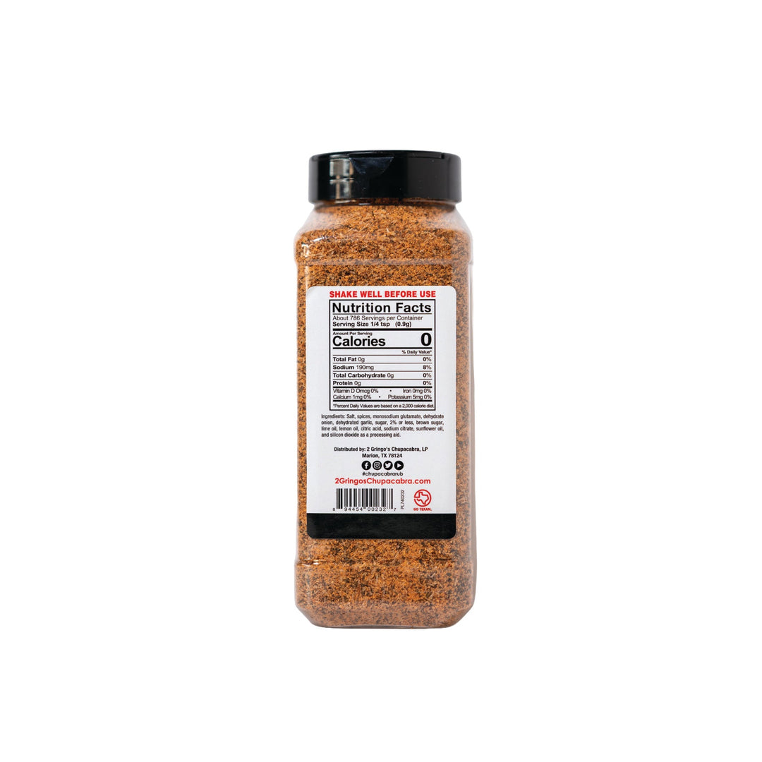 2 GRINGOS CHUPACABRA® FAJITA SEASONING