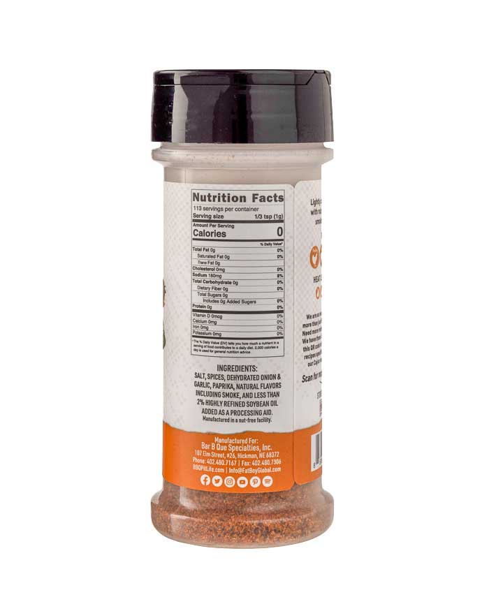 Cajun Gluten Free Keto Friendly Natural BBQ Rub 4 oz | Pack of 6